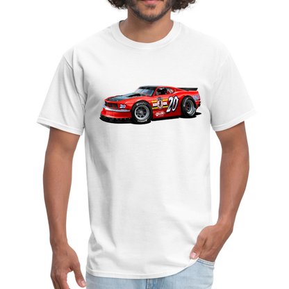 Mustang Race Car Men's T-Shirt - white