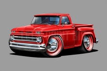 Car Art 1965 C-10 Pickup Truck Wall Decal