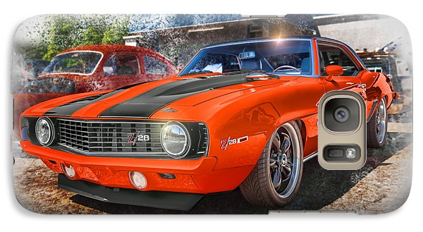 1969 Camaro Z28 Muscle Car Art - Phone Case
