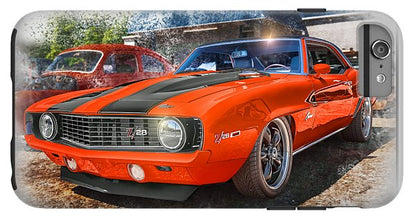 1969 Camaro Z28 Muscle Car Art - Phone Case