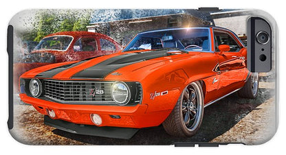 1969 Camaro Z28 Muscle Car Art - Phone Case