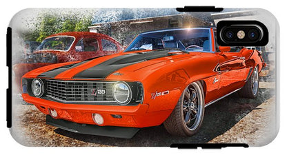 1969 Camaro Z28 Muscle Car Art - Phone Case