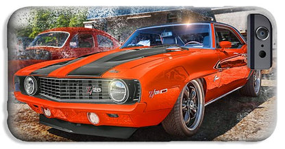 1969 Camaro Z28 Muscle Car Art - Phone Case