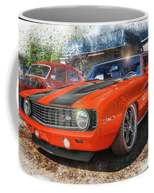 1969 Camaro Z28 Muscle Car Art - Mug