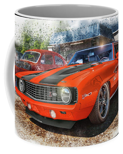 1969 Camaro Z28 Muscle Car Art - Mug