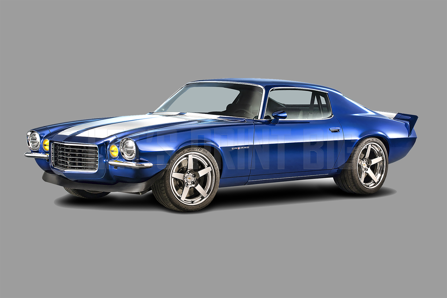 Car Art 1970-1973 Camaro Split Bumper Wall Decal