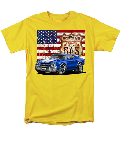 1970 Chevelle Flag - Men's T-Shirt  (Regular Fit)