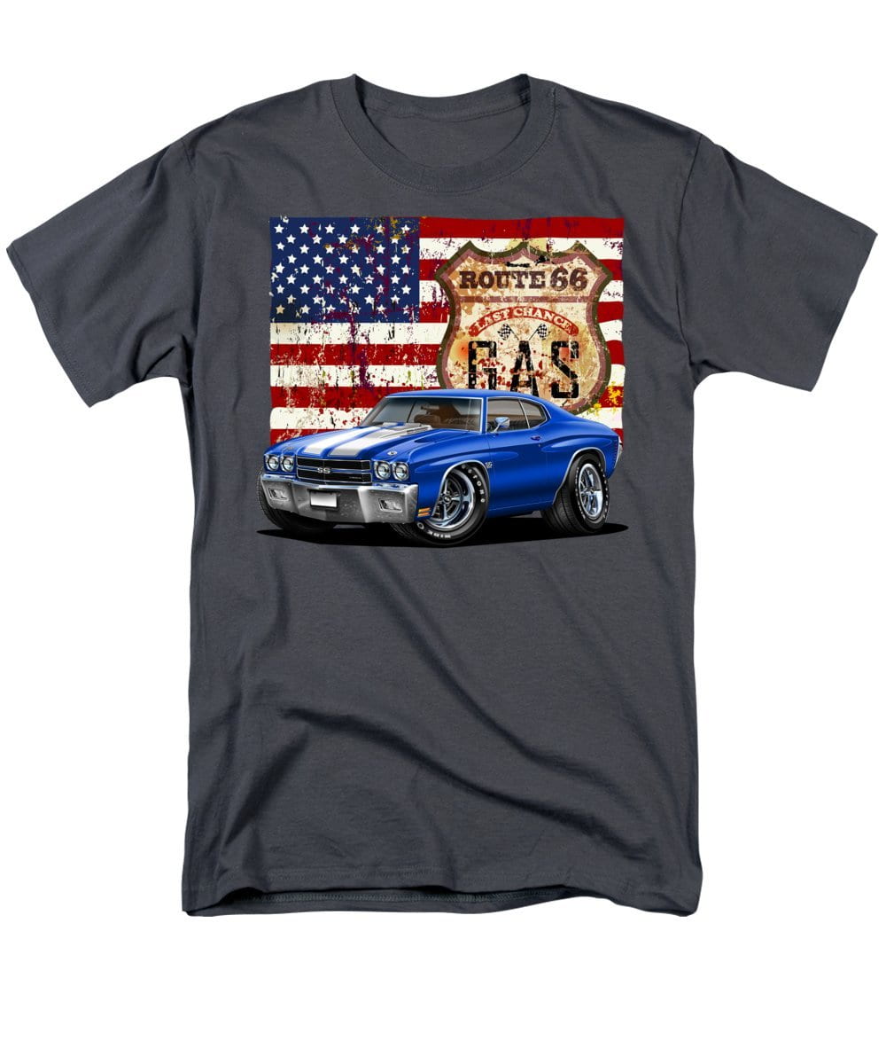 1970 Chevelle Flag - Men's T-Shirt  (Regular Fit)