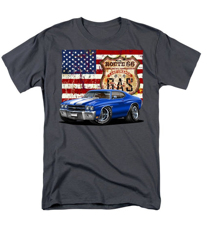 1970 Chevelle Flag - Men's T-Shirt  (Regular Fit)