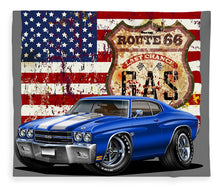 1970 Chevelle Flag - Blanket
