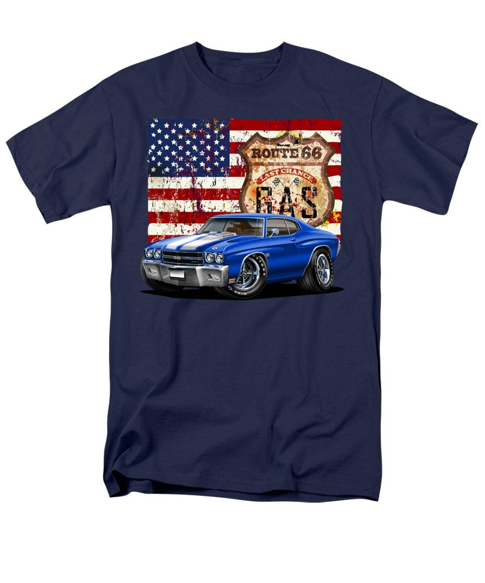 1970 Chevelle Flag - Men's T-Shirt  (Regular Fit)