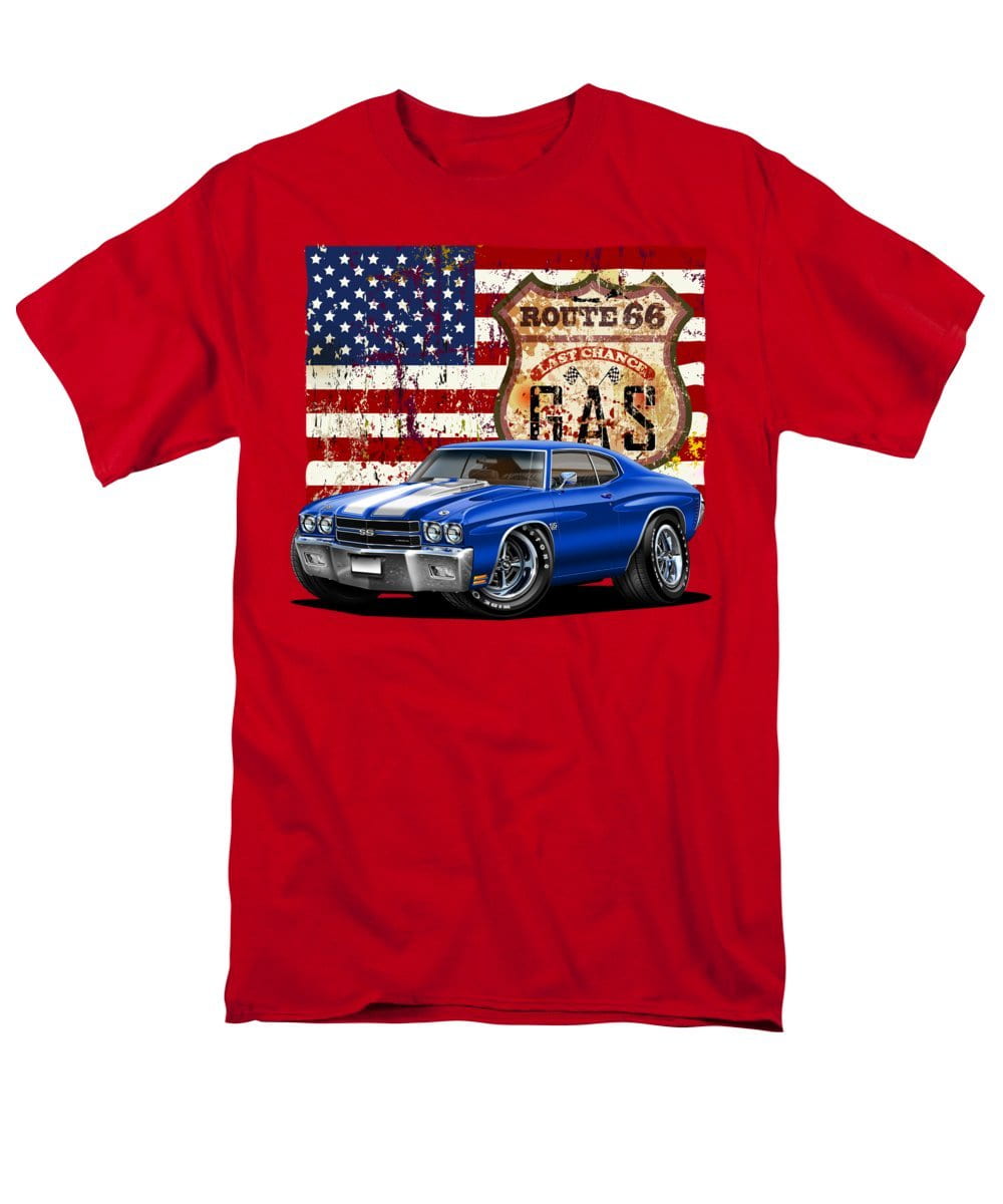 1970 Chevelle Flag - Men's T-Shirt  (Regular Fit)