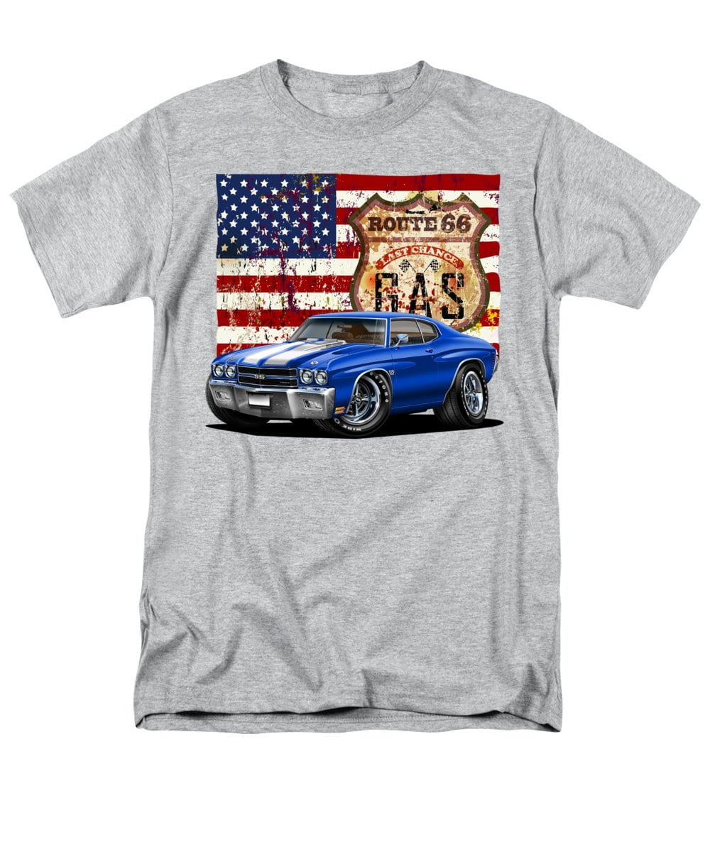 1970 Chevelle Flag - Men's T-Shirt  (Regular Fit)