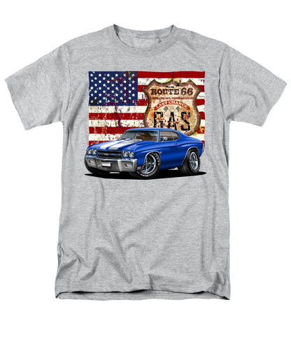 1970 Chevelle Flag - Men's T-Shirt  (Regular Fit)