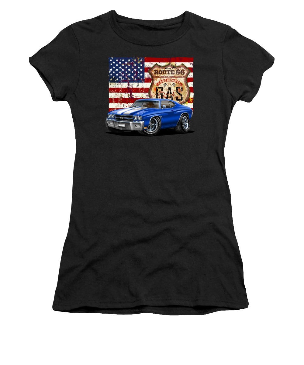 1970 Chevelle Flag - Women's T-Shirt