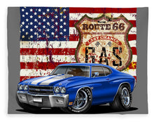 1970 Chevelle Flag - Blanket
