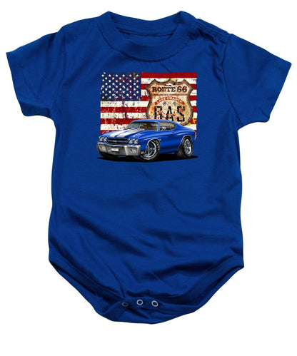 1970 Chevelle Flag - Baby Onesie