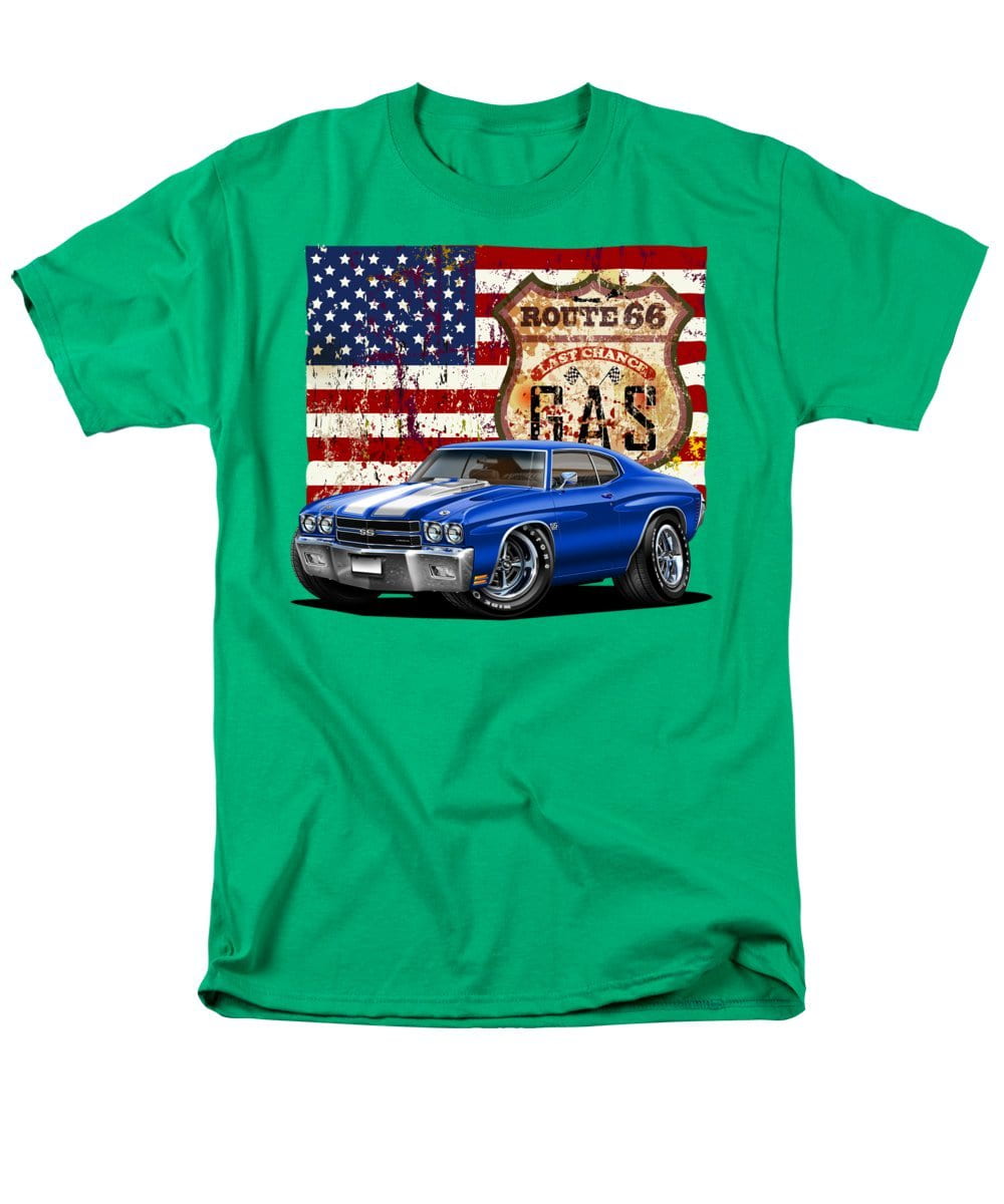 1970 Chevelle Flag - Men's T-Shirt  (Regular Fit)