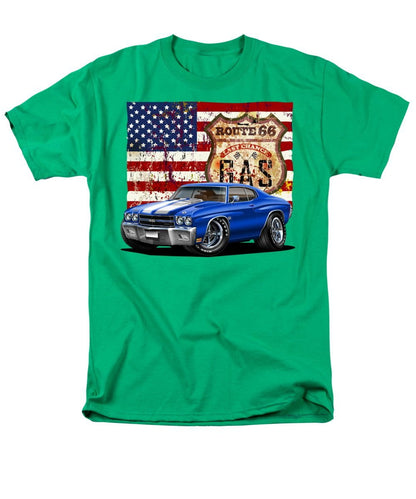 1970 Chevelle Flag - Men's T-Shirt  (Regular Fit)