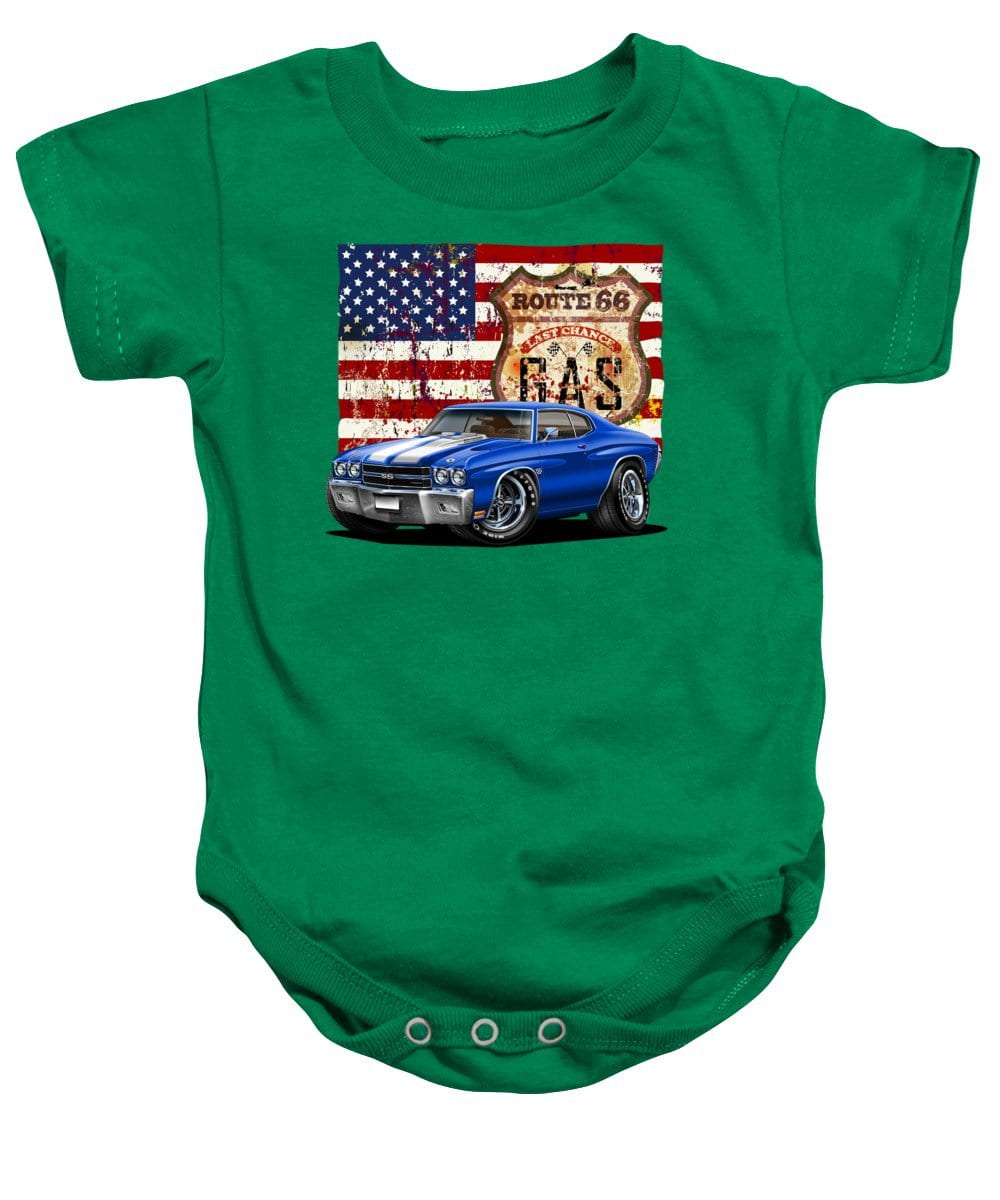 1970 Chevelle Flag - Baby Onesie