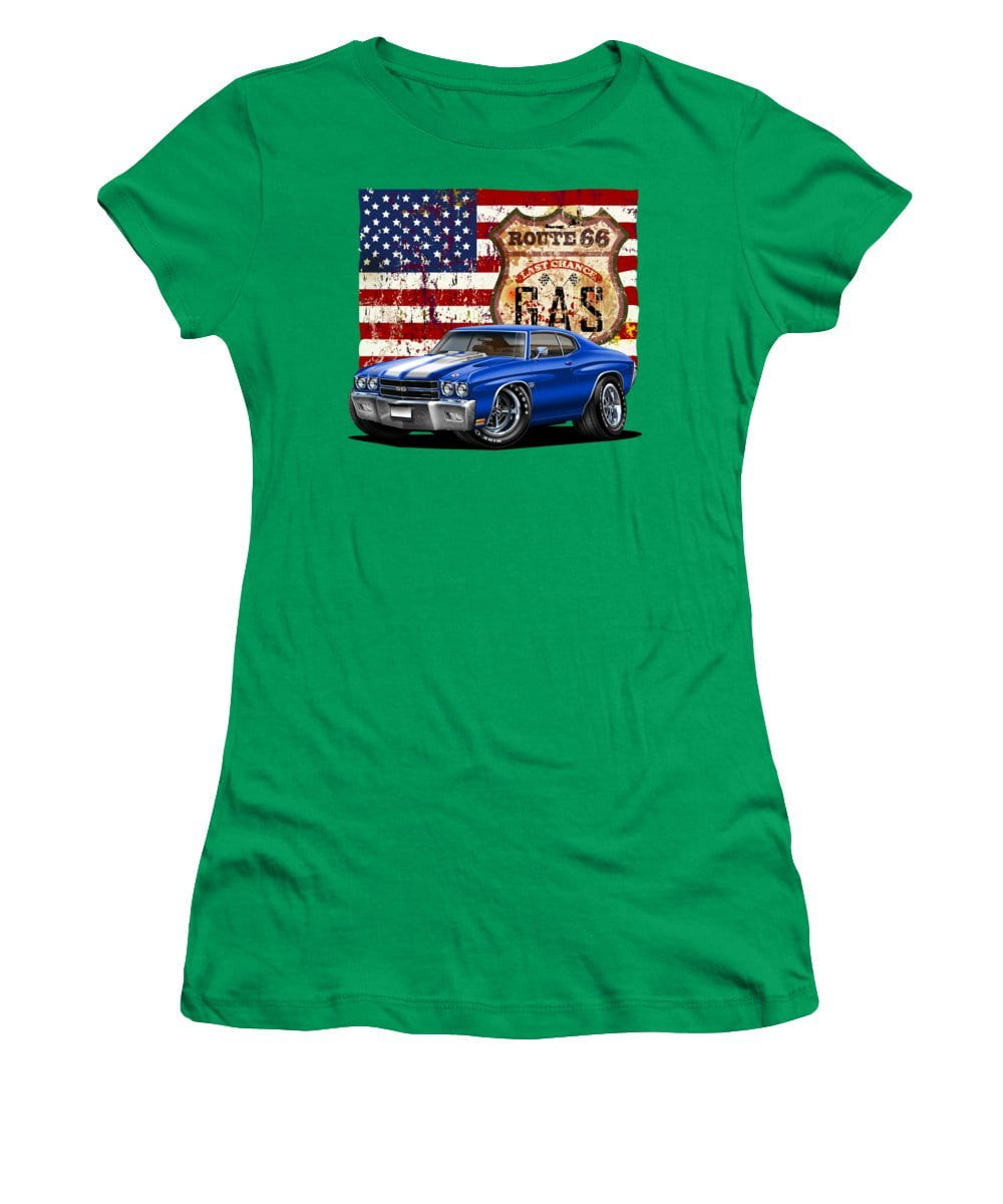 1970 Chevelle Flag - Women's T-Shirt