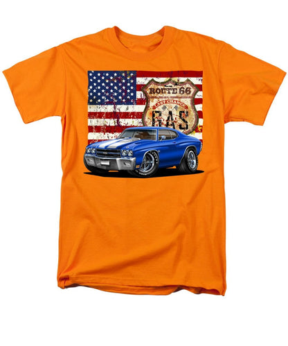 1970 Chevelle Flag - Men's T-Shirt  (Regular Fit)
