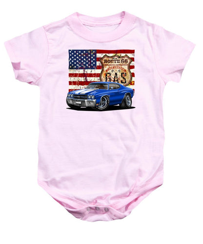 1970 Chevelle Flag - Baby Onesie