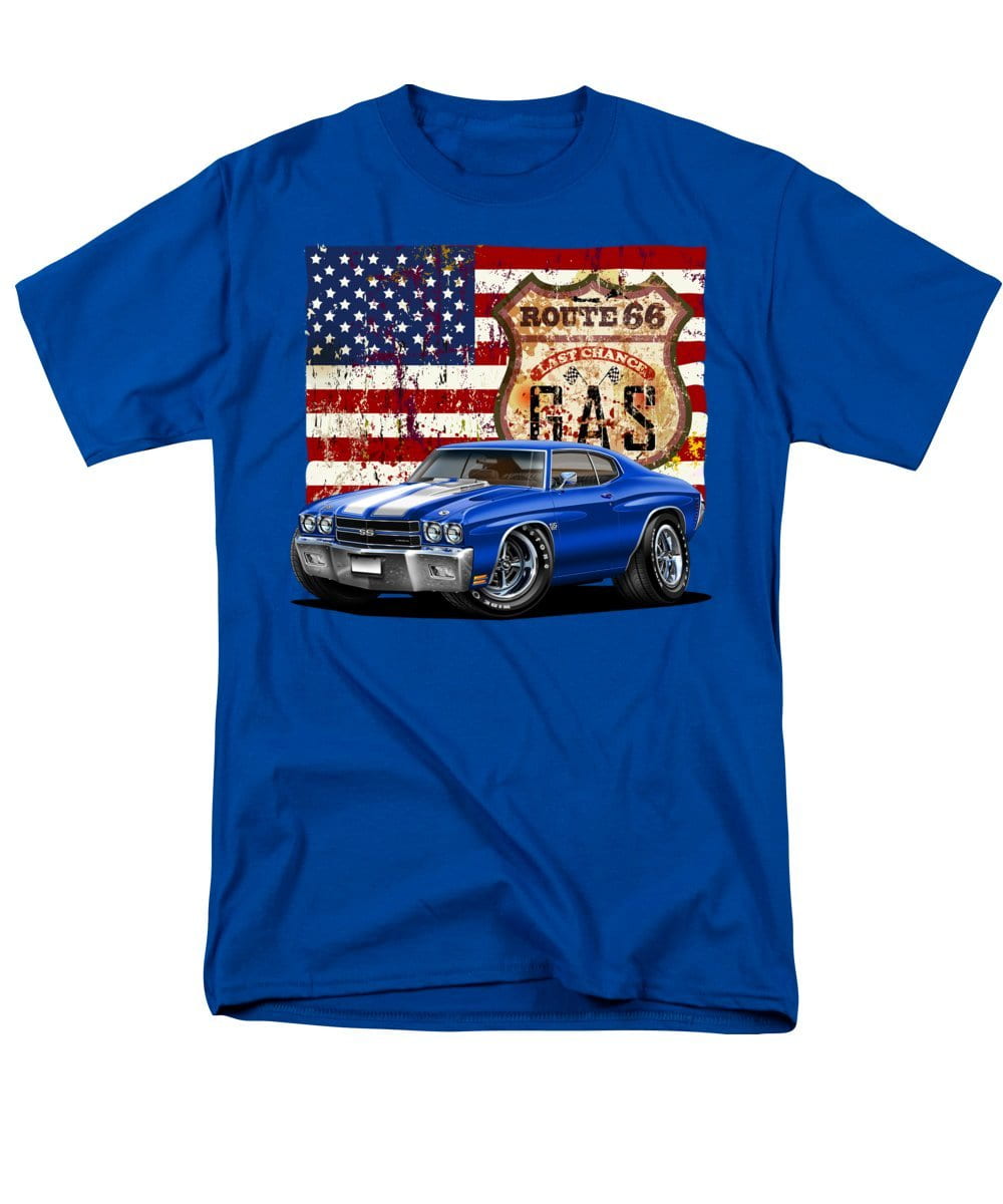 1970 Chevelle Flag - Men's T-Shirt  (Regular Fit)