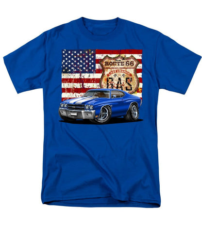1970 Chevelle Flag - Men's T-Shirt  (Regular Fit)