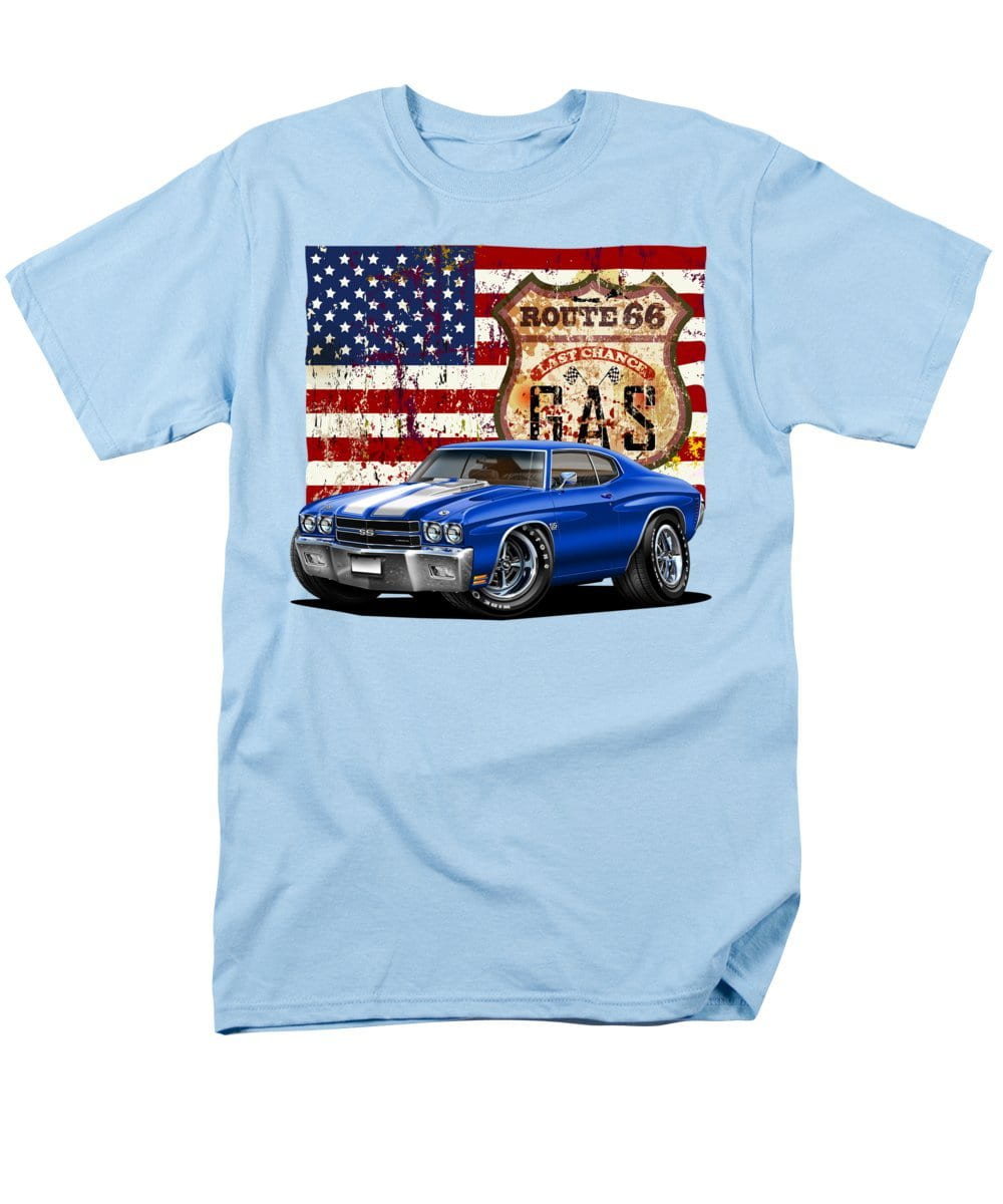 1970 Chevelle Flag - Men's T-Shirt  (Regular Fit)