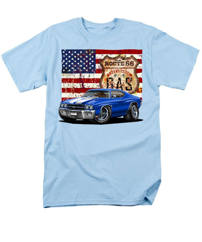1970 Chevelle Flag - Men's T-Shirt  (Regular Fit)