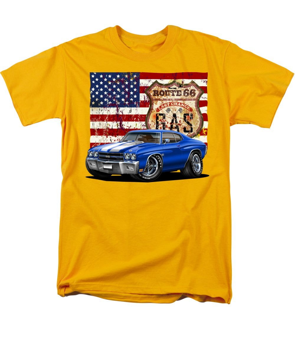 1970 Chevelle Flag - Men's T-Shirt  (Regular Fit)