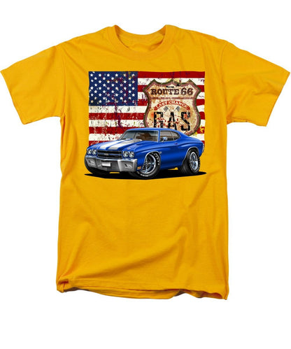 1970 Chevelle Flag - Men's T-Shirt  (Regular Fit)