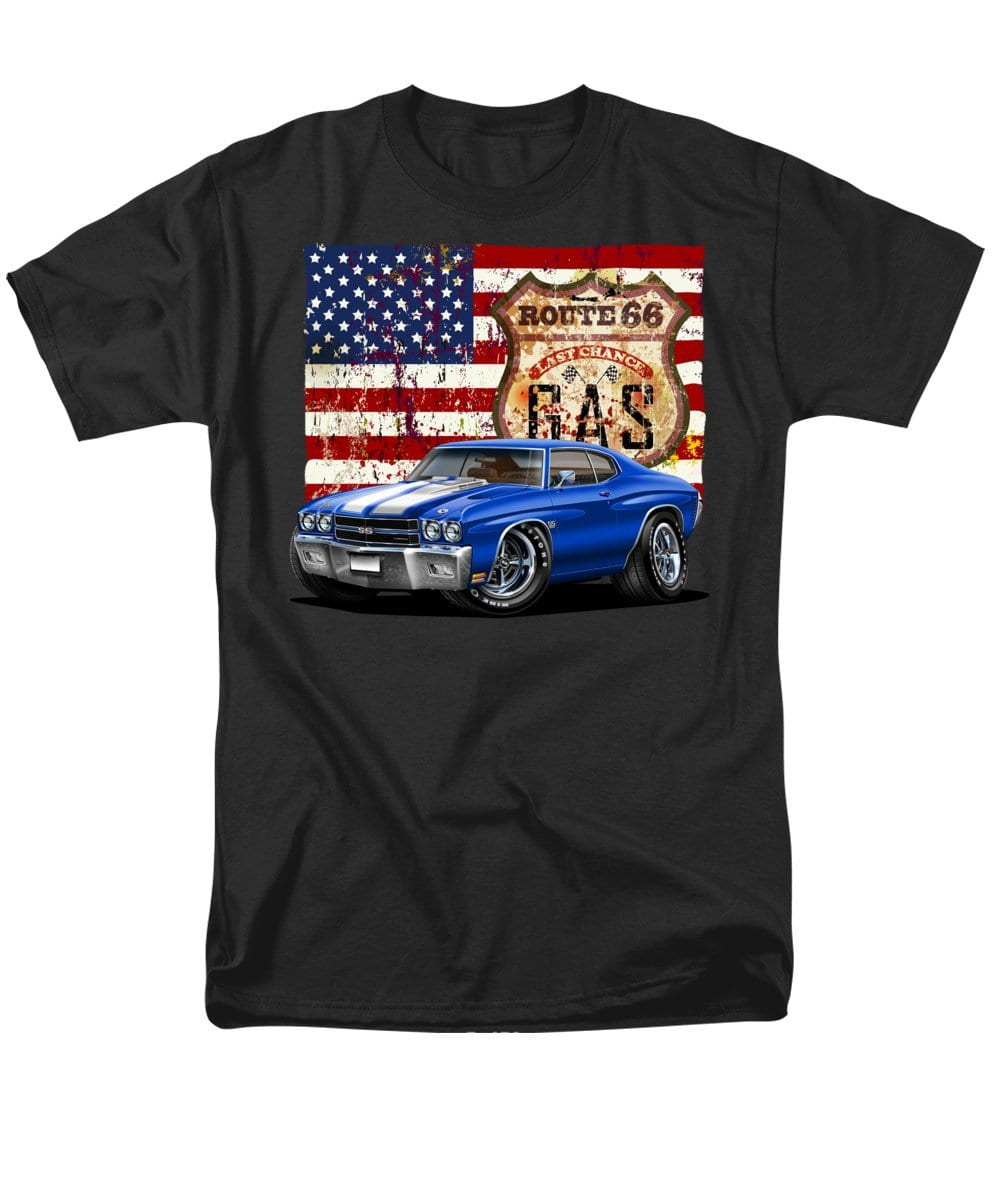 1970 Chevelle Flag - Men's T-Shirt  (Regular Fit)