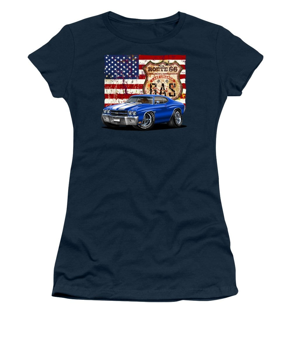1970 Chevelle Flag - Women's T-Shirt
