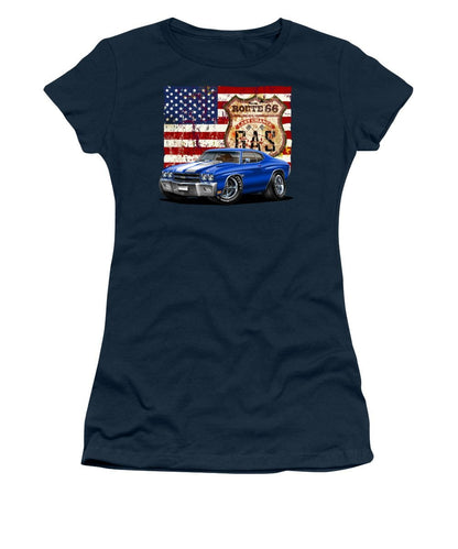 1970 Chevelle Flag - Women's T-Shirt
