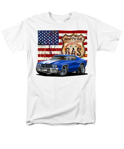 1970 Chevelle Flag - Men's T-Shirt  (Regular Fit)