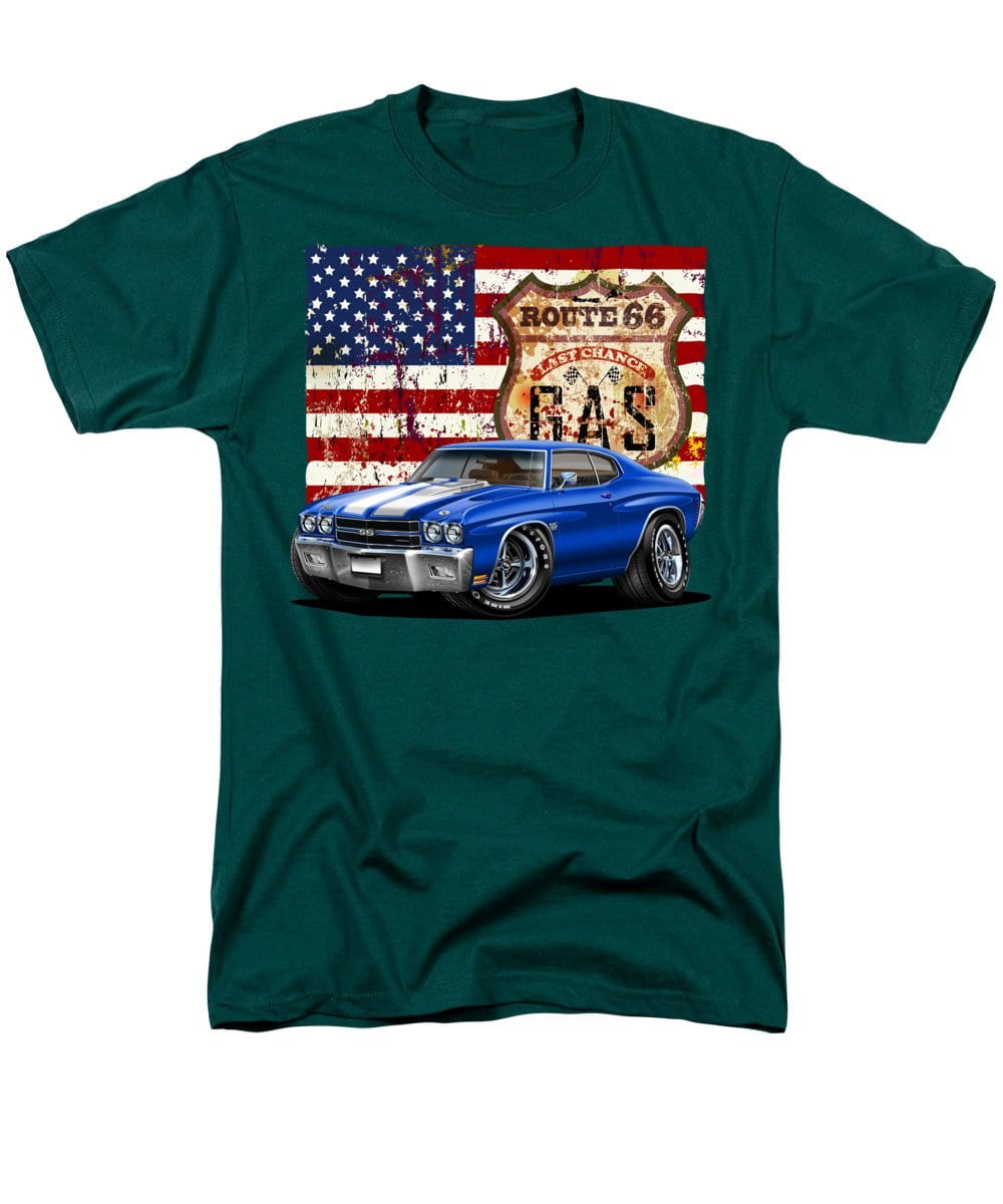 1970 Chevelle Flag - Men's T-Shirt  (Regular Fit)