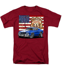 1970 Chevelle Flag - Men's T-Shirt  (Regular Fit)