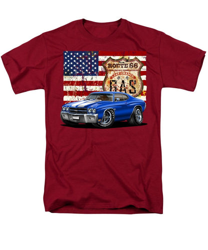 1970 Chevelle Flag - Men's T-Shirt  (Regular Fit)