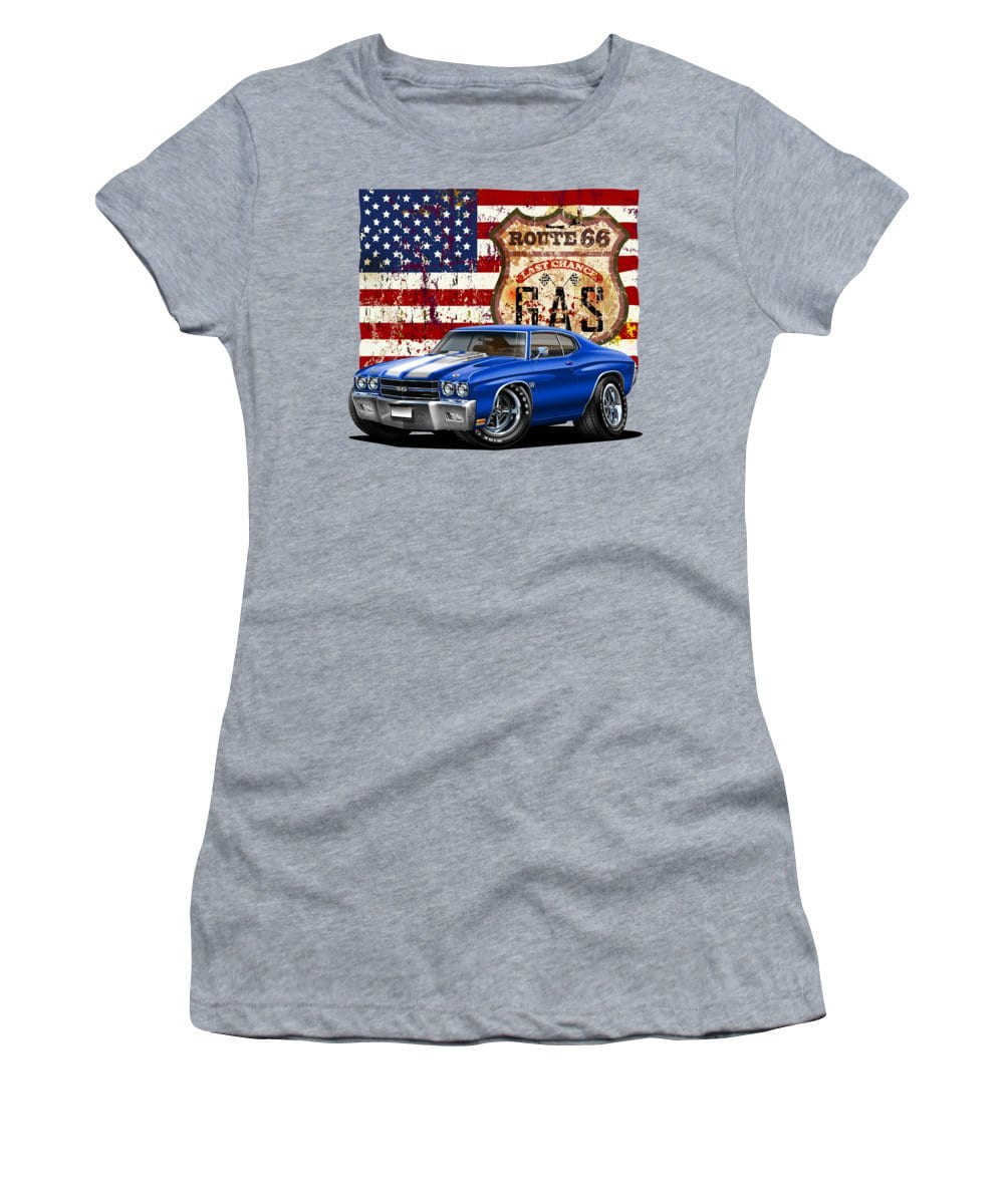 1970 Chevelle Flag - Women's T-Shirt