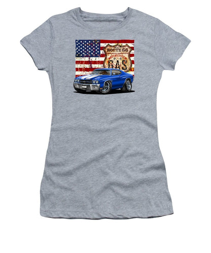 1970 Chevelle Flag - Women's T-Shirt