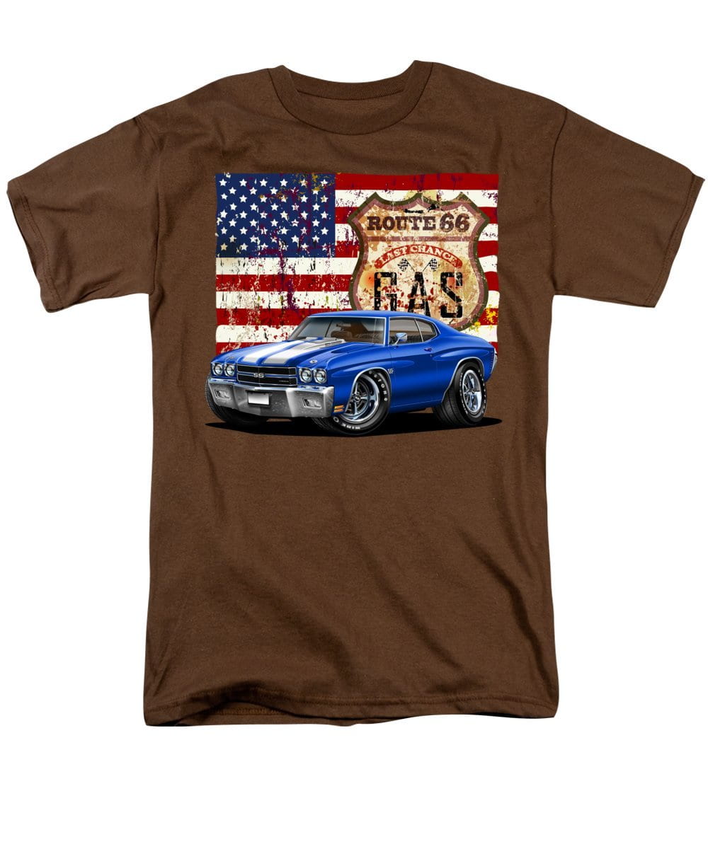 1970 Chevelle Flag - Men's T-Shirt  (Regular Fit)