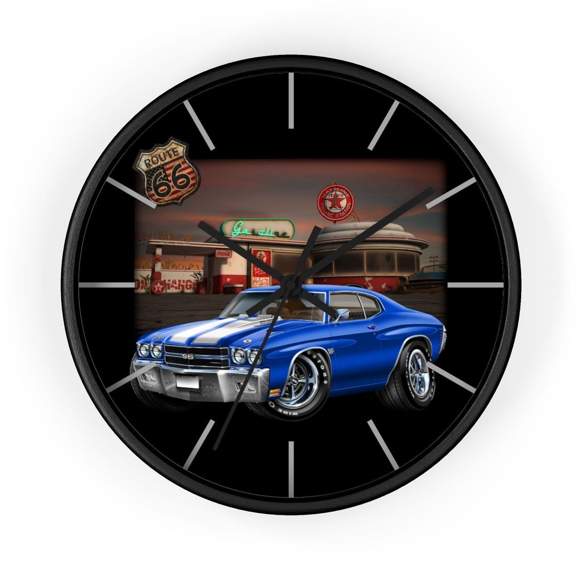 1970 Chevelle Texaco Wall clock