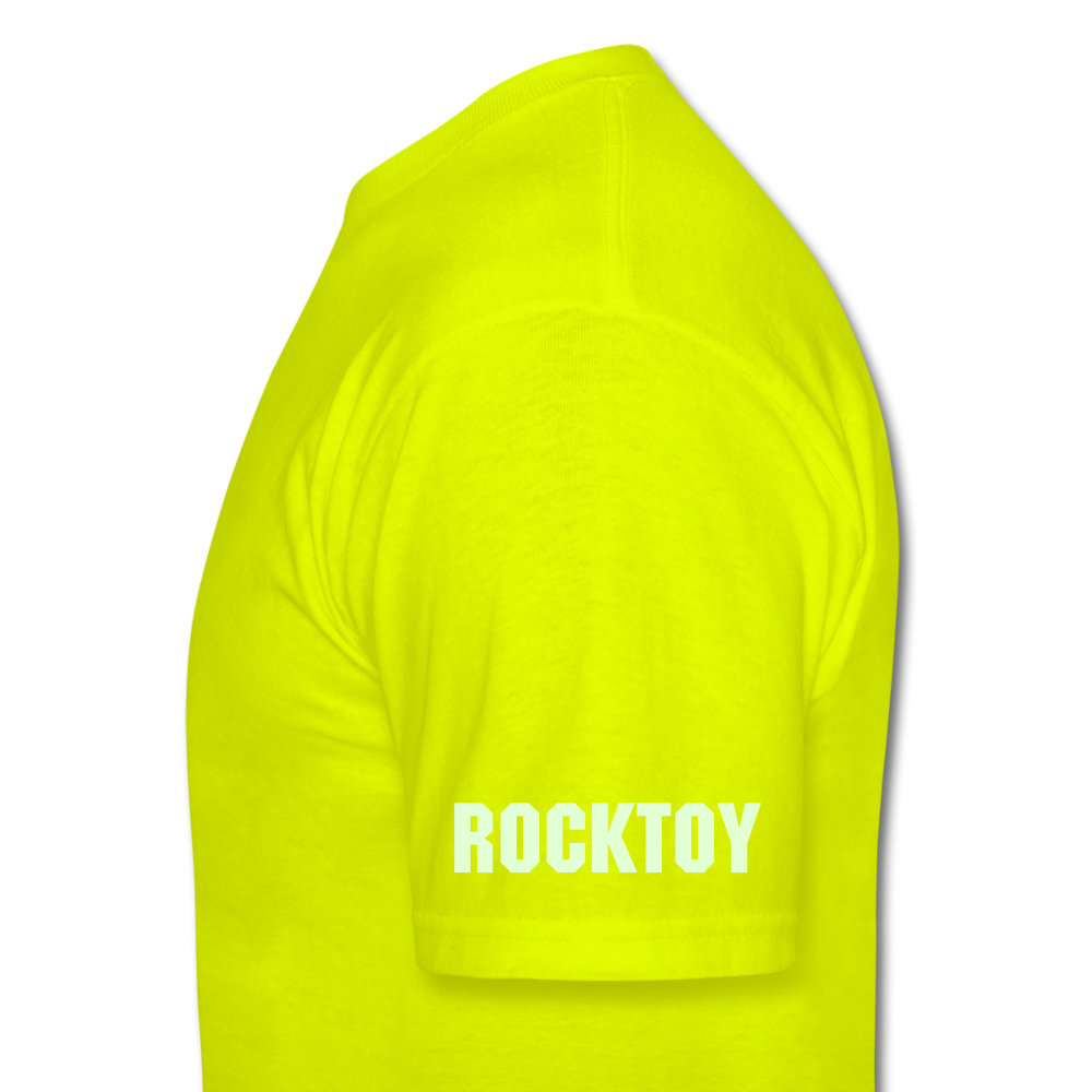 Green Jeep Rocktoy Rock Climber Men's T-Shirt - safety green