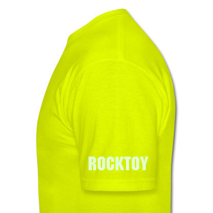 Green Jeep Rocktoy Rock Climber Men's T-Shirt - safety green