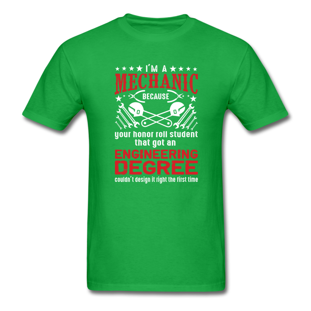 I'm a Mechanic Men's T-Shirt - bright green