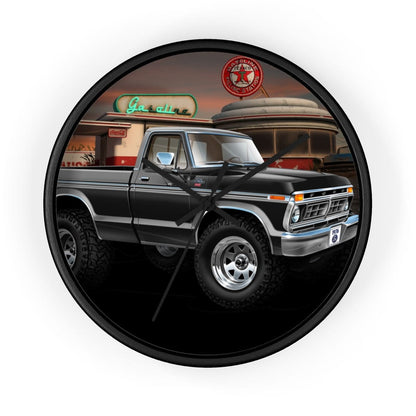 1976 F-150 Ranger XLT 4x4 Pickup Wall clock