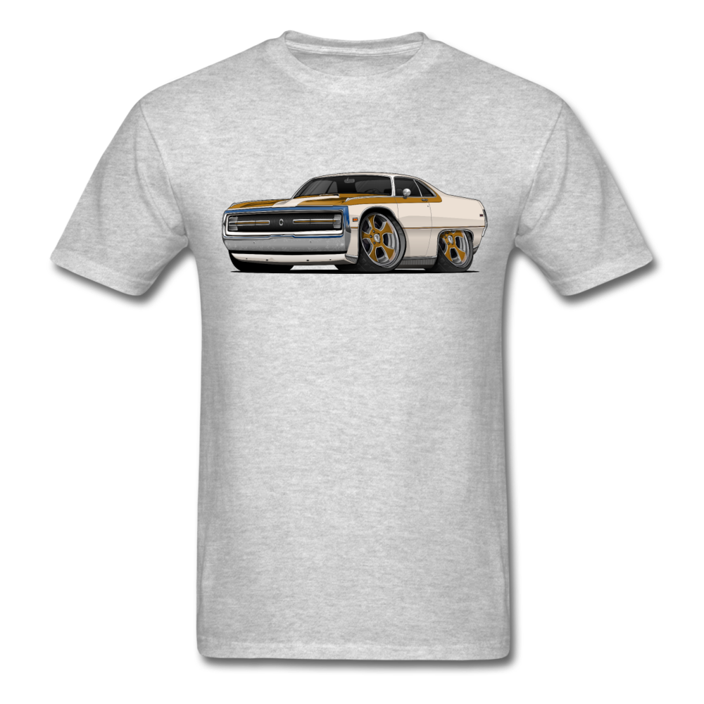 1970 Chrysler 300 Hurst Car Art Men's T-Shirt - heather gray