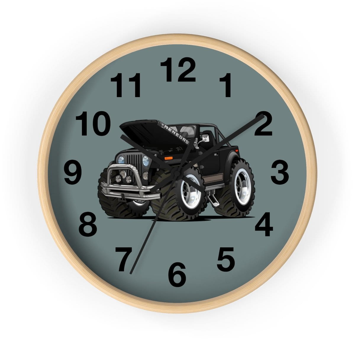 1978 Jeep CJ Renegade Hot Rod Wall clock